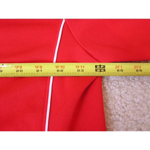 Official Philadelphia Phillies Ibanez Red Button Down Jersey Size XL Extra Large - Picture 7 of 7